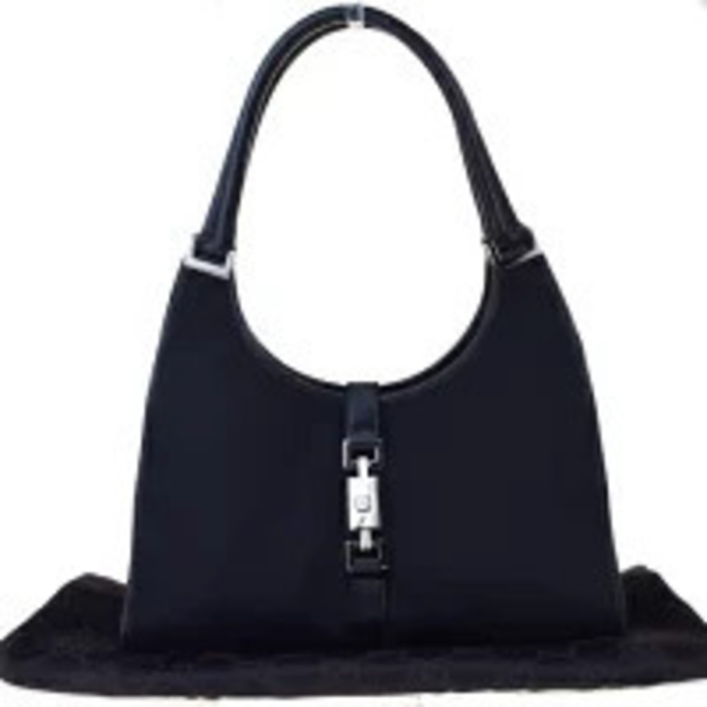 Gucci Jackie shoulder bag black leather